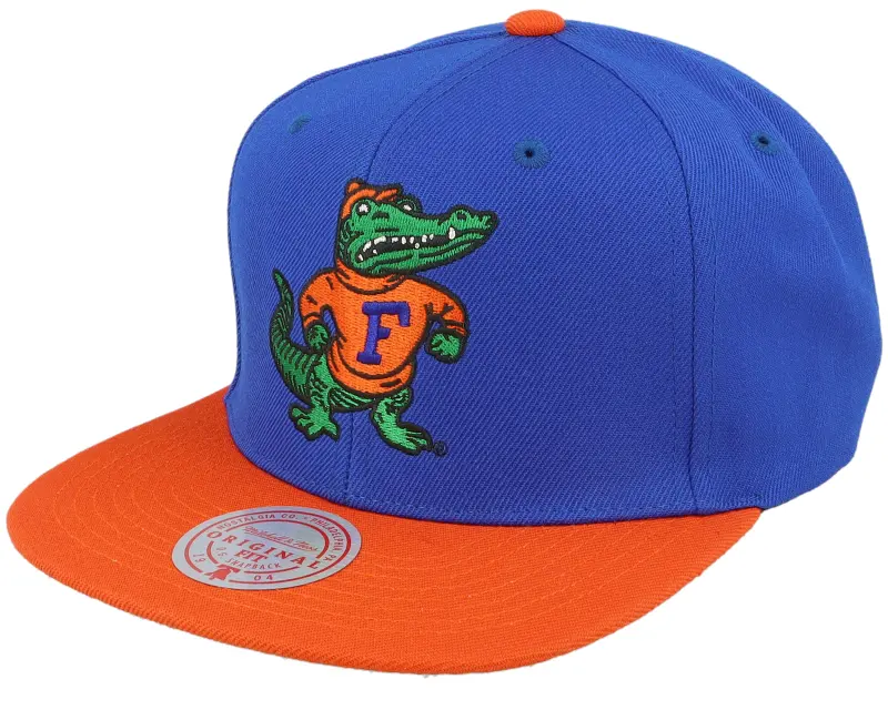 Mitchell & Ness Florida Gators Team 2 Tone 2.0 Green/Orange Snapback online