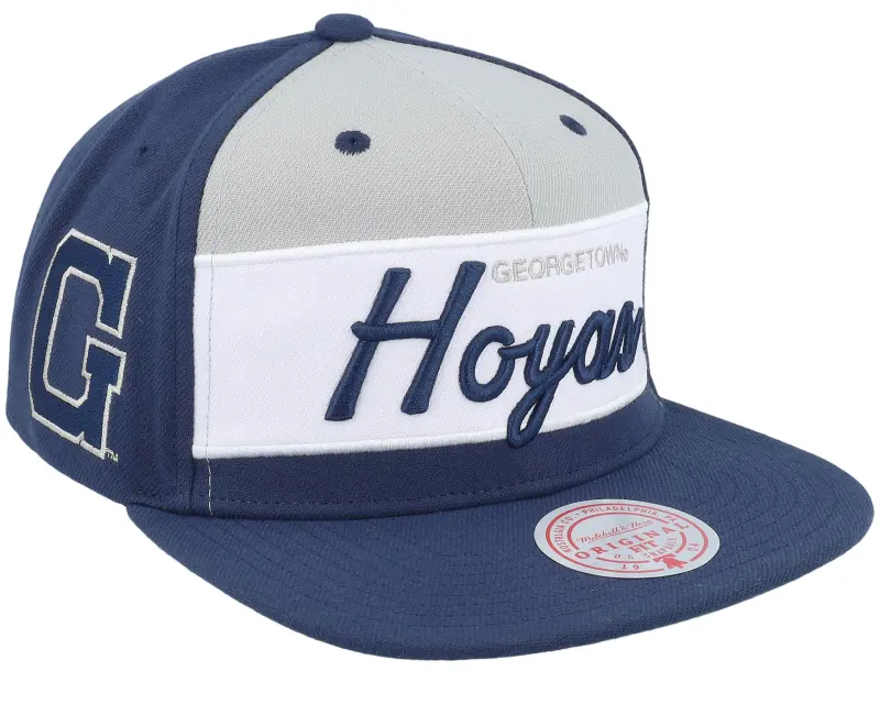 Mitchell & Ness Georgetown Hoyas Retro Sport V Navy Snapback online
