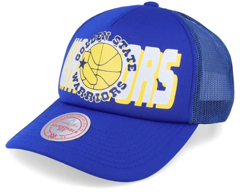 Mitchell & Ness Golden State Warriors Billboard Hwc Blue Trucker online