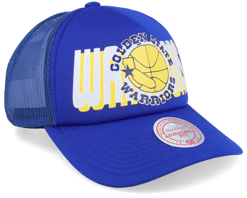 Mitchell & Ness Golden State Warriors Billboard Hwc Blue Trucker online