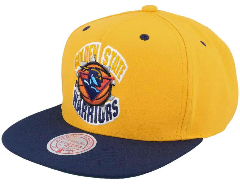 Mitchell & Ness Golden State Warriors Breakthrough Yellow Snapback online