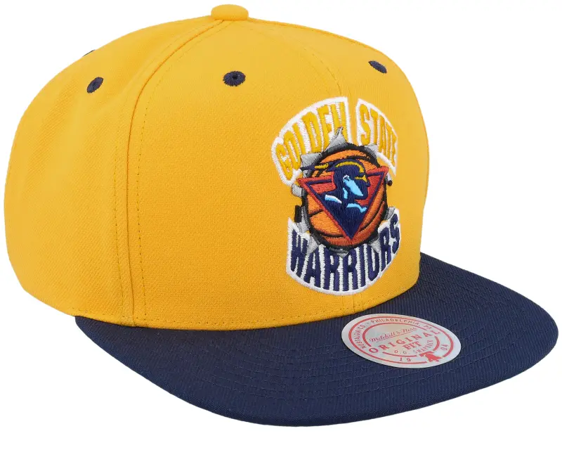 Mitchell & Ness Golden State Warriors Breakthrough Yellow Snapback online