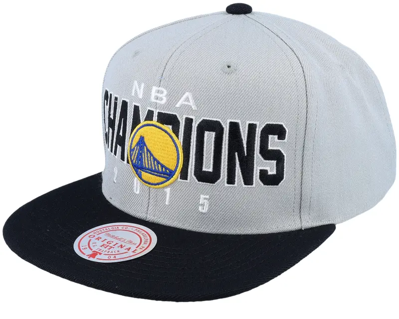 Mitchell & Ness Golden State Warriors Champs Grey/Black Snapback online