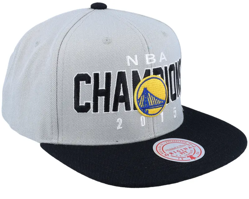 Mitchell & Ness Golden State Warriors Champs Grey/Black Snapback online