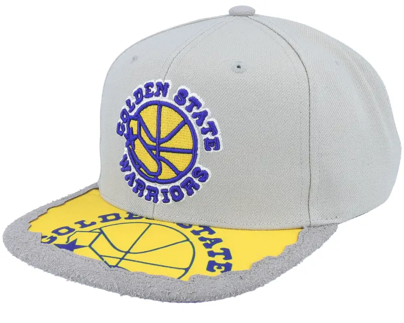 Mitchell & Ness Golden State Warriors Munch Time Hwc Grey Snapback online