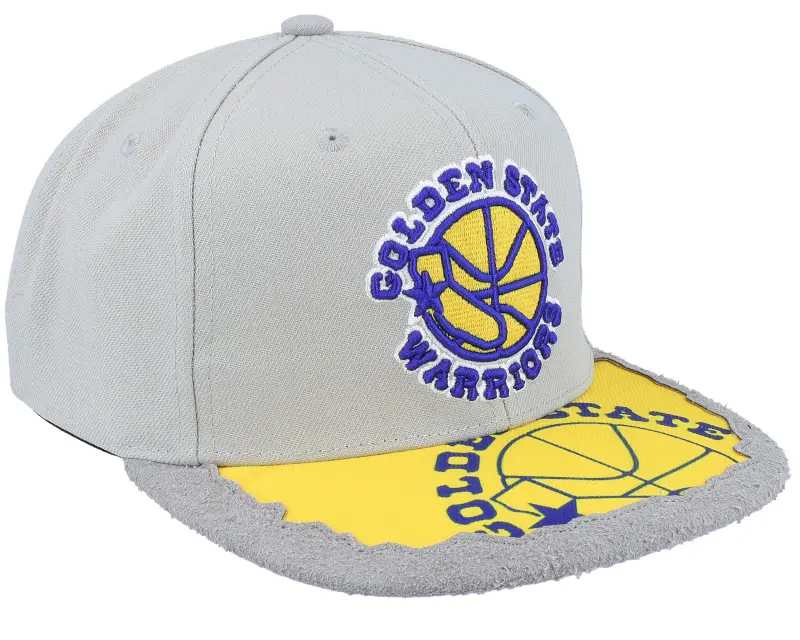 Mitchell & Ness Golden State Warriors Munch Time Hwc Grey Snapback online
