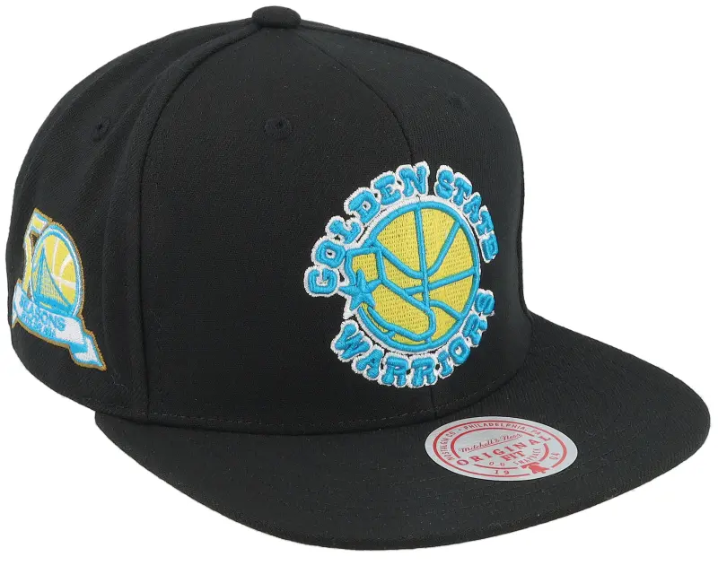 Mitchell & Ness Golden State Warriors Neon Tropical Hwc Black Snapback online