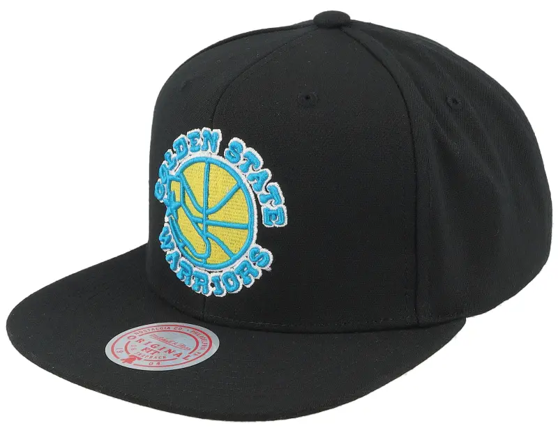 Mitchell & Ness Golden State Warriors Neon Tropical Hwc Black Snapback online