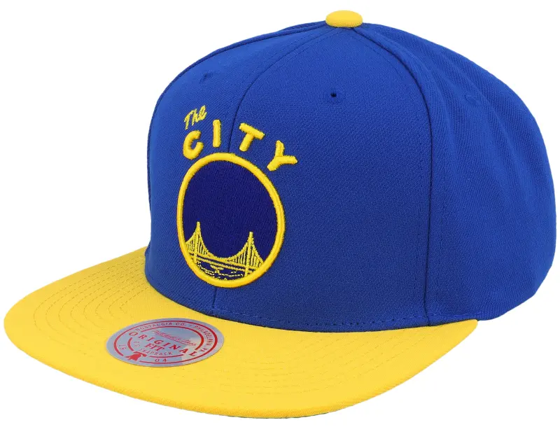 Mitchell & Ness Golden State Warriors Side Core 2.0 Hwc Royal/Gold Snapback online