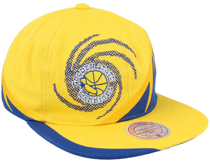 Mitchell & Ness Golden State Warriors Spiral Deadstock Yellow Snapback online