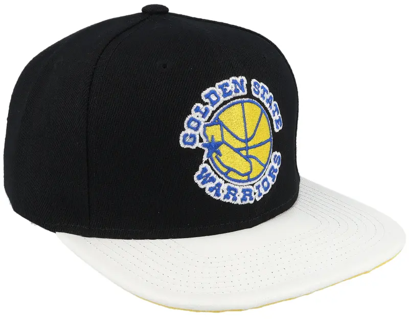 Mitchell & Ness Golden State Warriors SSBSTS Hwc Black/White Snapback online