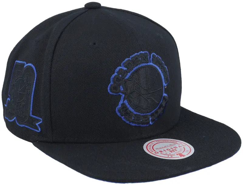 Mitchell & Ness Golden State Warriors Tc Bottoms Black Snapback online
