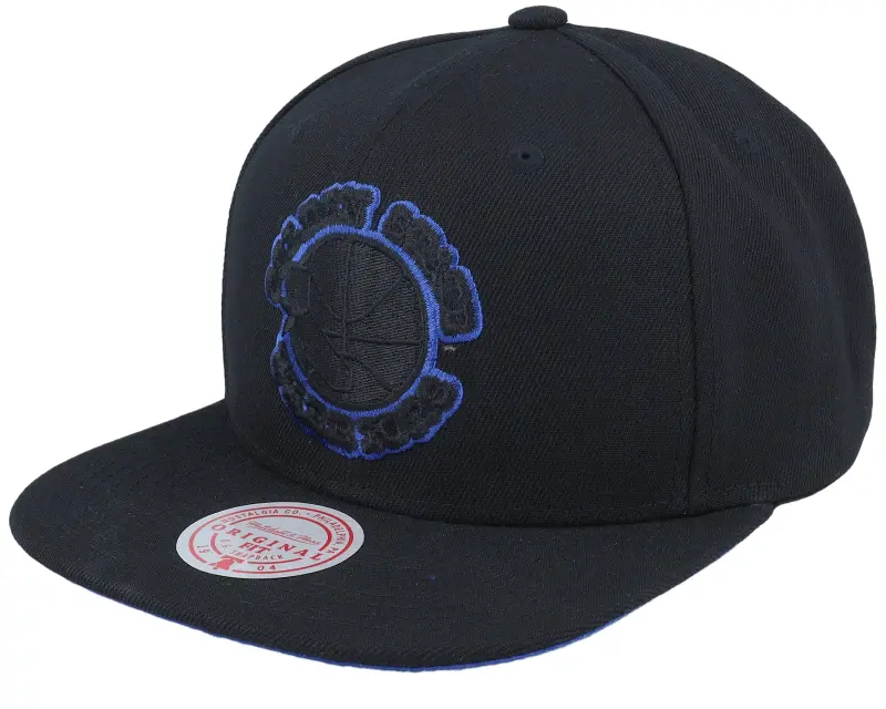 Mitchell & Ness Golden State Warriors Tc Bottoms Black Snapback online