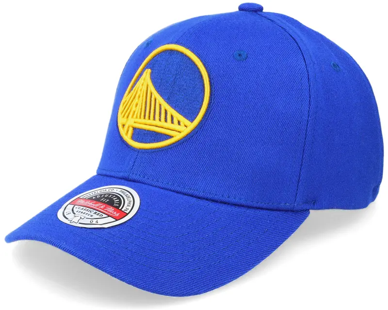 Mitchell & Ness Golden State Warriors Team Ground 2.0 Stretch Blue Adjustable online