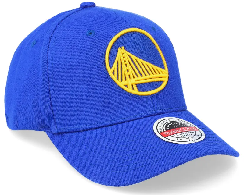 Mitchell & Ness Golden State Warriors Team Ground 2.0 Stretch Blue Adjustable online