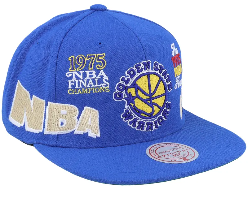 Mitchell & Ness Golden State Warriors World Champs Royal Snapback online