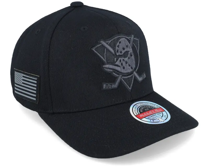 Mitchell & Ness Hatstore Exclusive x Anaheim Ducks Black Flag Black Adjustable online