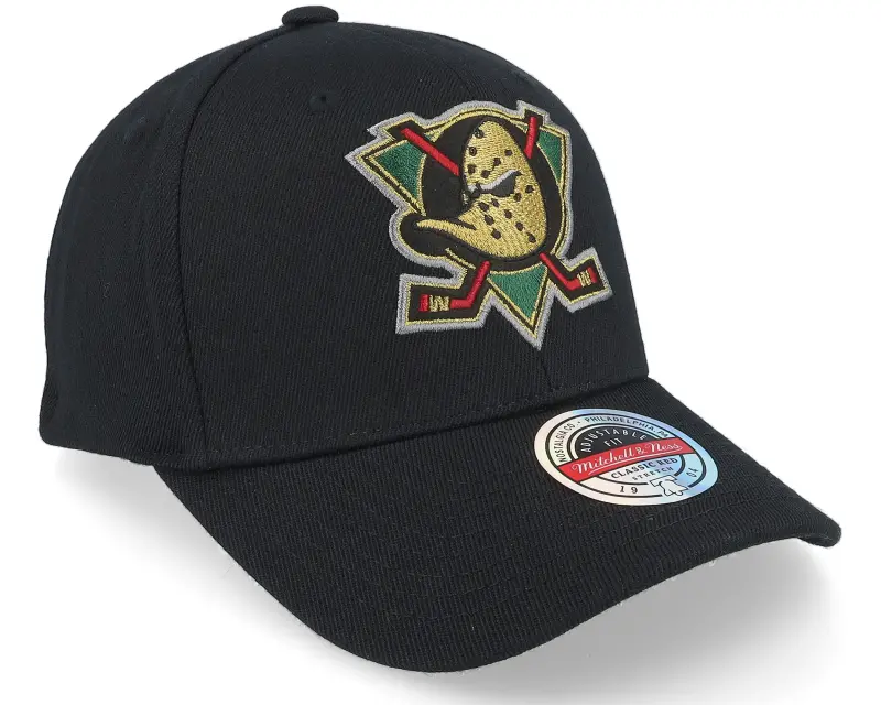 Mitchell & Ness Hatstore Exclusive x Anaheim Ducks Luxe Logo NHL Black Adjustable online