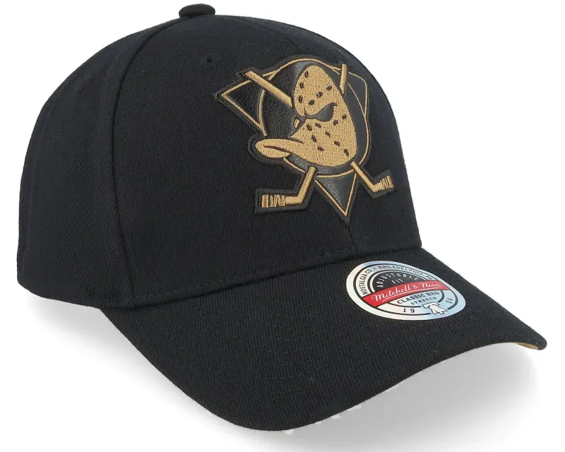 Mitchell & Ness Hatstore Exclusive x Anaheim Ducks TKO Leather Logo NHL Bronze/Black Adjustable online