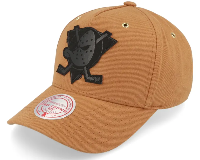 Mitchell & Ness Hatstore Exclusive x Anaheim Ducks Trek NHL Brown Adjustable online