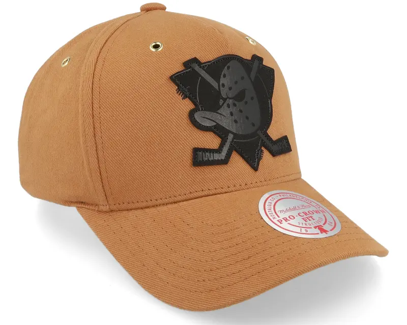 Mitchell & Ness Hatstore Exclusive x Anaheim Ducks Trek NHL Brown Adjustable online