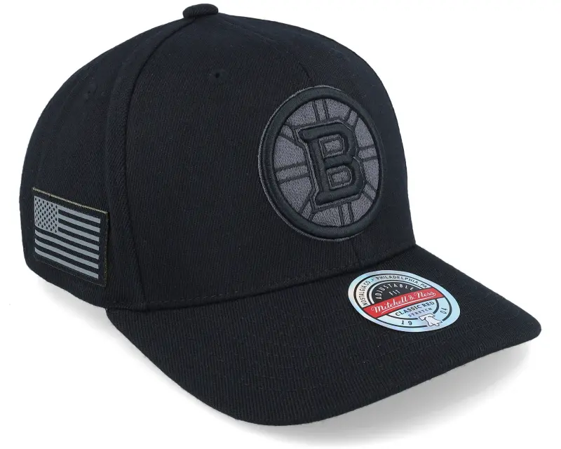 Mitchell & Ness Hatstore Exclusive x Boston Bruins Black Flag Black Adjustable online