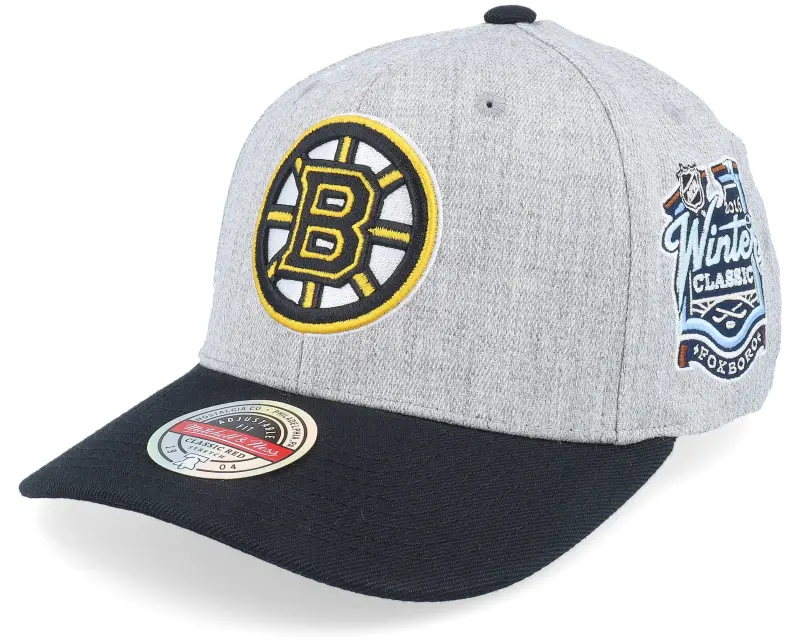 Mitchell & Ness Hatstore Exclusive x Boston Bruins The Tweak Grey Heather/Black Adjustable online