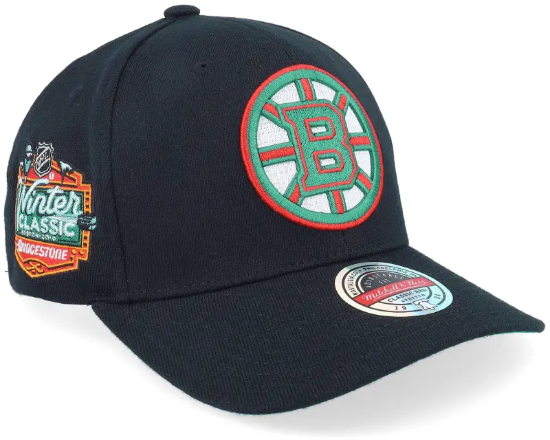 Mitchell & Ness Hatstore Exclusive x Boston Bruins Winter Classic Red Black Adjustable online