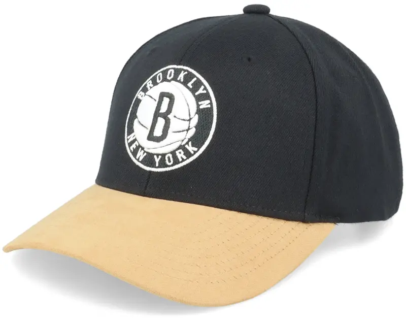 Mitchell & Ness Hatstore Exclusive x Brooklyn Nets Suede Visor Black Adjustable online