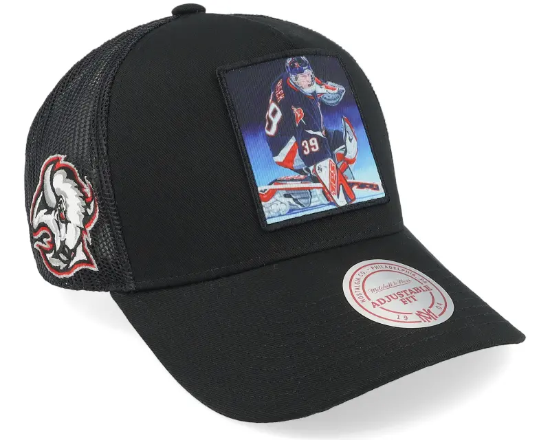 Mitchell & Ness Hatstore Exclusive x Buffalo Sabres Legendary Black A-frame Trucker online