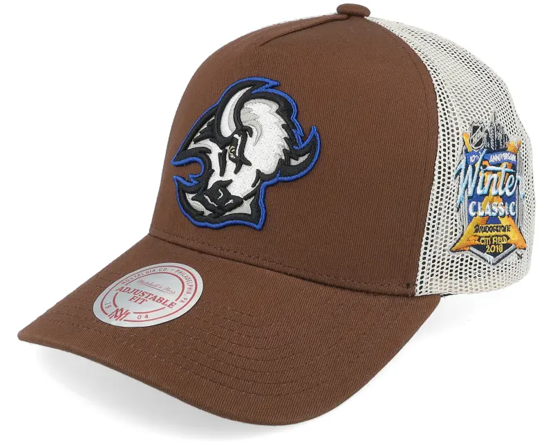 Mitchell & Ness Hatstore Exclusive x Buffalo Sabres Sablesway Brown/Cream A-frame Trucker online