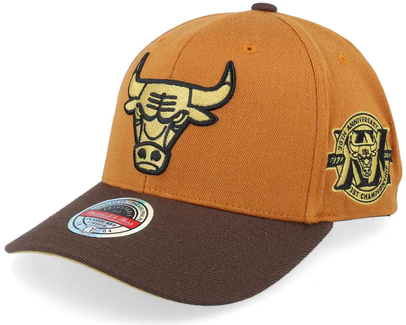 Mitchell & Ness Hatstore Exclusive x Chicago Bulls Burnt Orange/Brown Adjustable online
