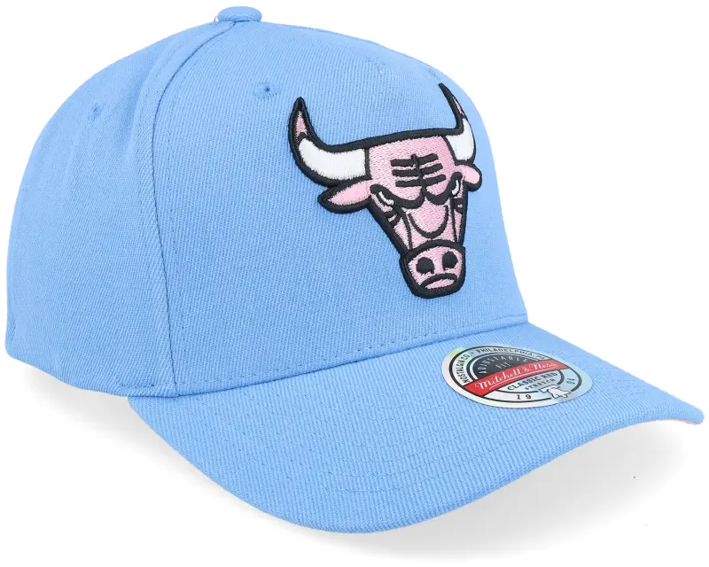 Mitchell & Ness Hatstore Exclusive x Chicago Bulls Light Blue/Pink A-frame Adjustable online
