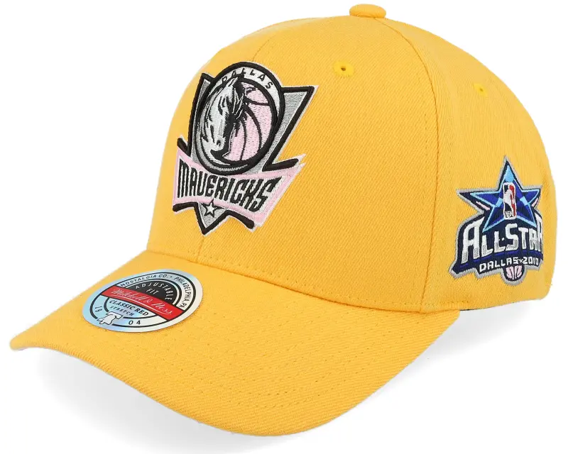Mitchell & Ness Hatstore Exclusive x Dallas Mavericks Plutonium Yellow/Pink Adjustable online