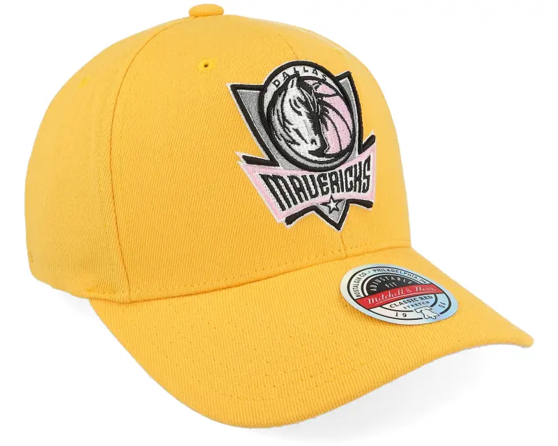 Mitchell & Ness Hatstore Exclusive x Dallas Mavericks Plutonium Yellow/Pink Adjustable online
