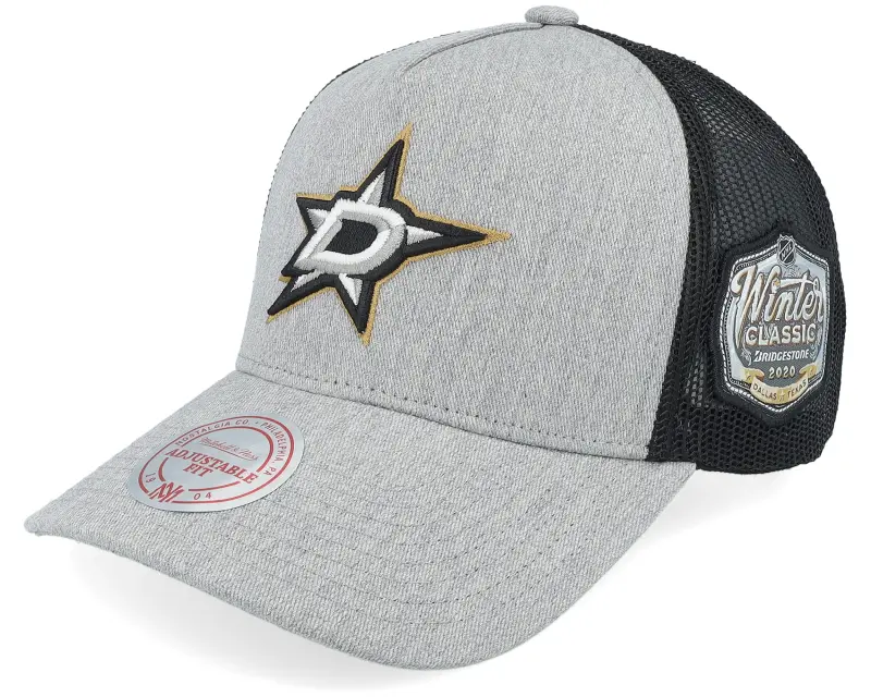 Mitchell & Ness Hatstore Exclusive x Dallas Stars Vintage Grey Heather Trucker online