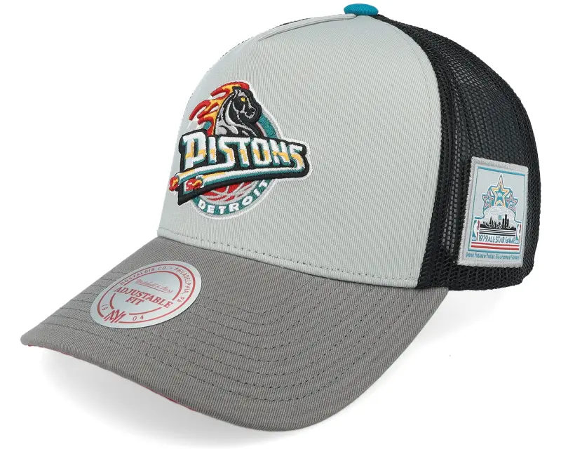 Mitchell & Ness Hatstore Exclusive x Detroit Pistons Iron Grey/Black Trucker online