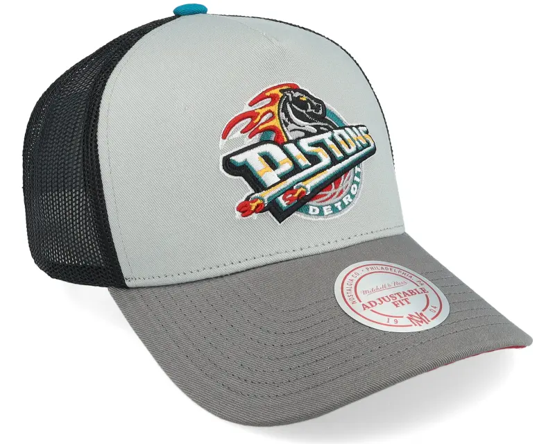 Mitchell & Ness Hatstore Exclusive x Detroit Pistons Iron Grey/Black Trucker online