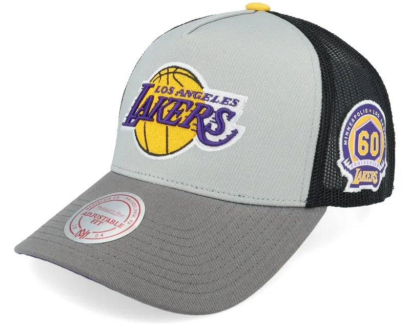 Mitchell & Ness Hatstore Exclusive x Los Angeles Lakers Iron Grey/Black Trucker online