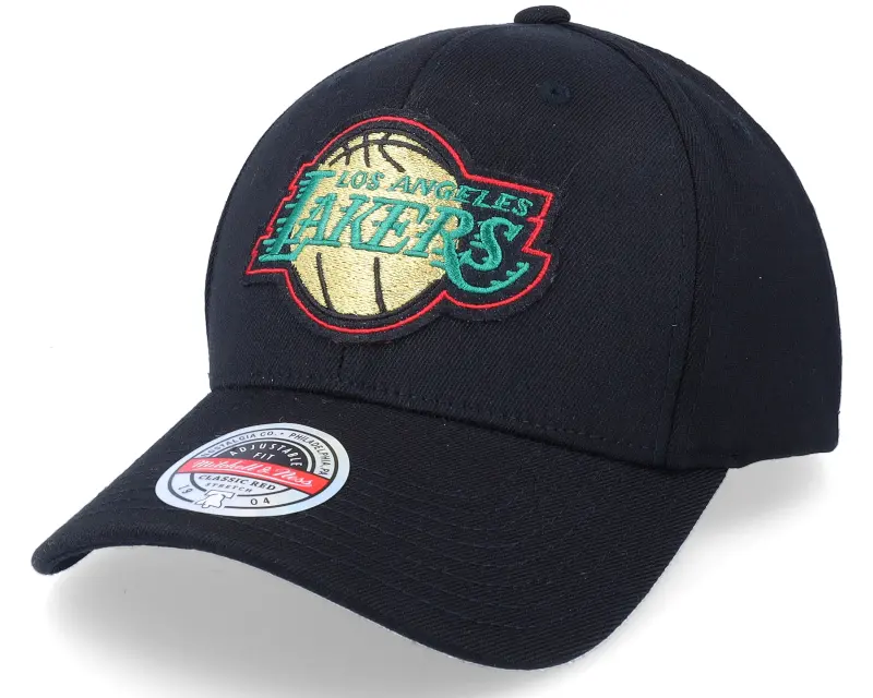 Mitchell & Ness Hatstore Exclusive x Los Angeles Lakers Luxe Black Adjustable online