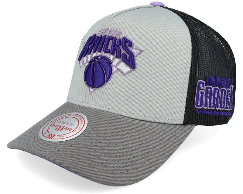 Mitchell & Ness Hatstore Exclusive x New York Knicks Iron Grey/Black Trucker online