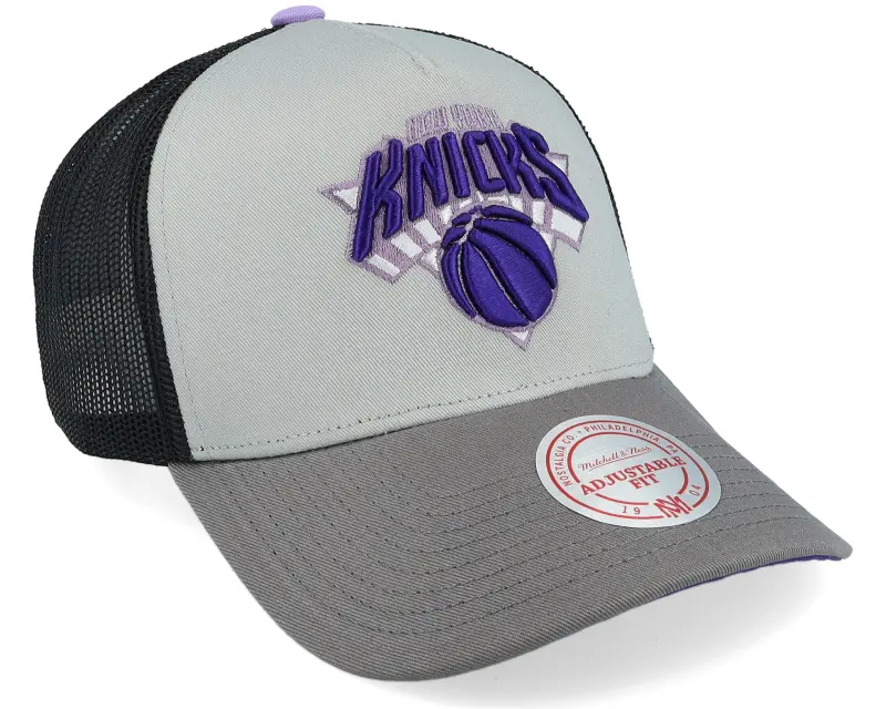 Mitchell & Ness Hatstore Exclusive x New York Knicks Iron Grey/Black Trucker online