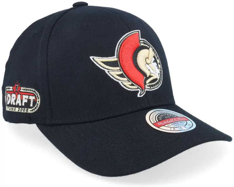 Mitchell & Ness Hatstore Exclusive x Ottawa Senators 2008 Draft Black Adjustable online