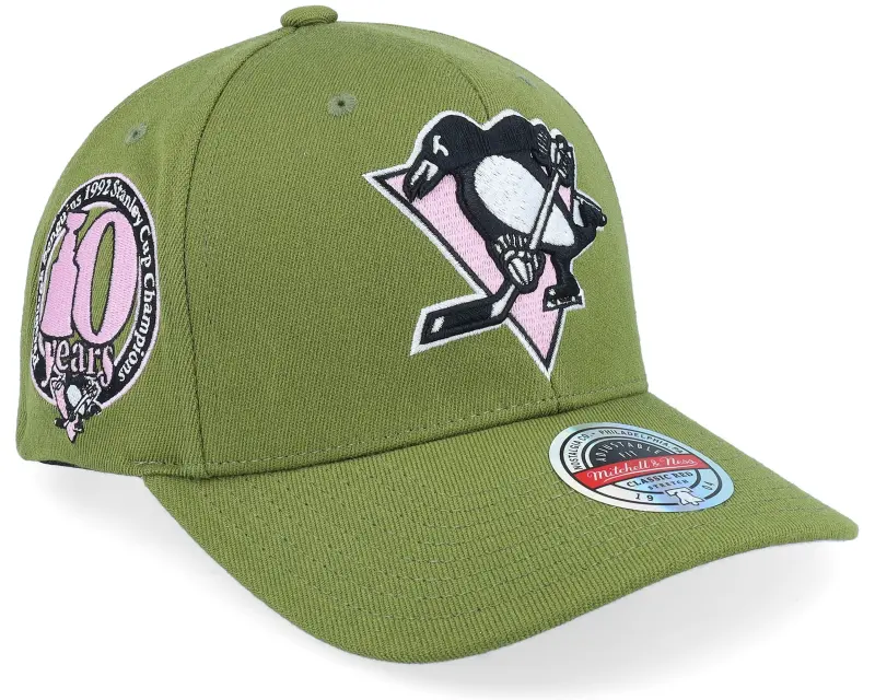 Mitchell & Ness Hatstore Exclusive x Pittsburgh Penguins Classic Green/Pink Adjustable online