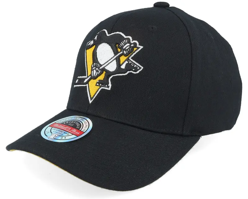Mitchell & Ness Hatstore Exclusive x Pittsburgh Penguins Premiere Black/Yellow Adjustable online