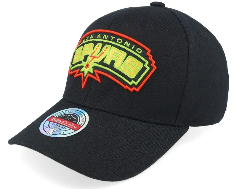 Mitchell & Ness Hatstore Exclusive x San Antonio Spurs Noche Latina Black Adjustable online