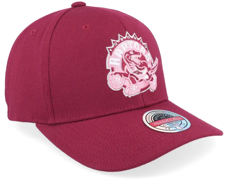 Mitchell & Ness Hatstore Exclusive x Toronto Raptors Blush Burgundy Adjustable online