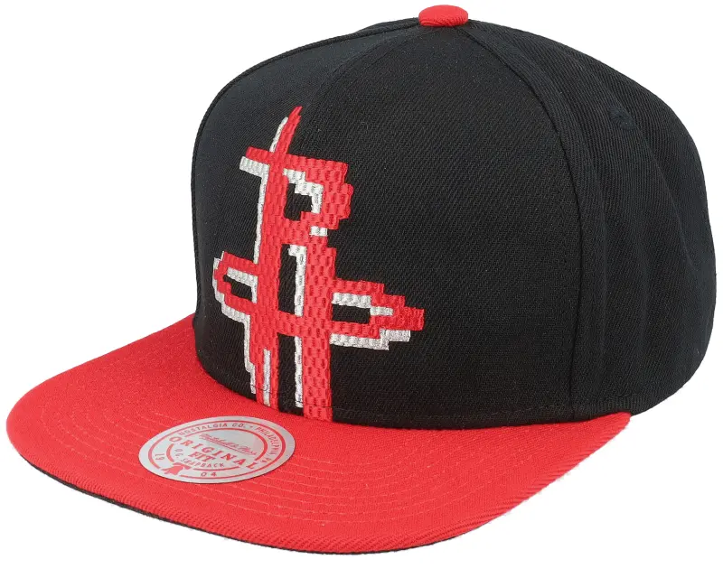 Mitchell & Ness Houston Rockets 8 Bit Xl Black/Red Snapback online