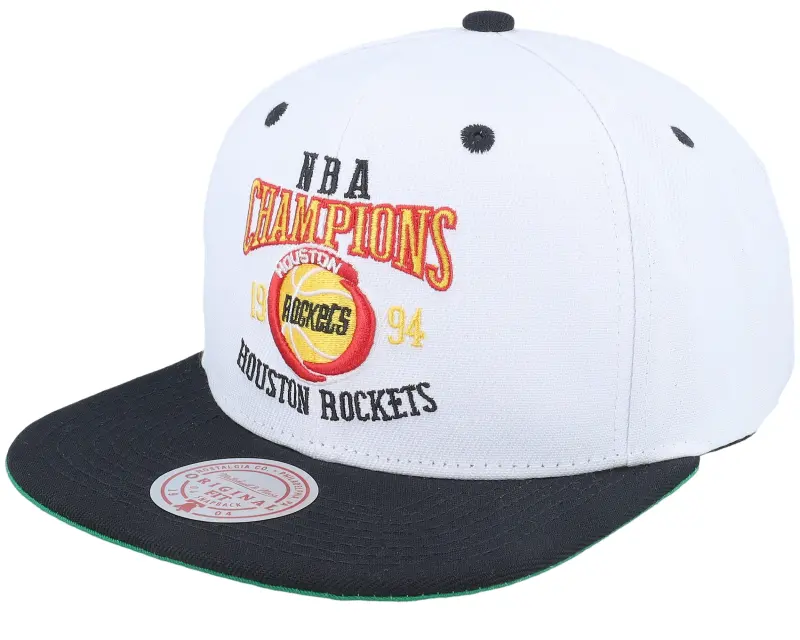 Mitchell & Ness Houston Rockets Champ Series White/Black Snapback online