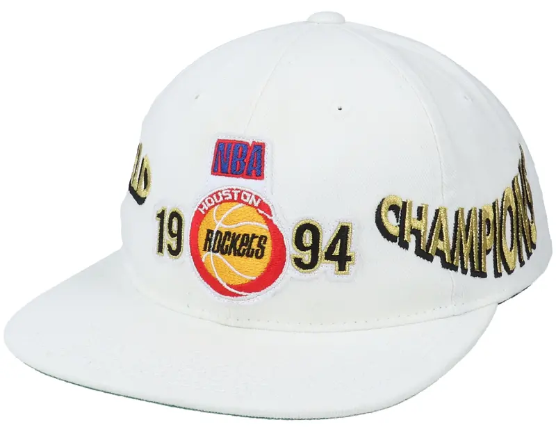 Mitchell & Ness Houston Rockets Champs Deadstock White Snapback online